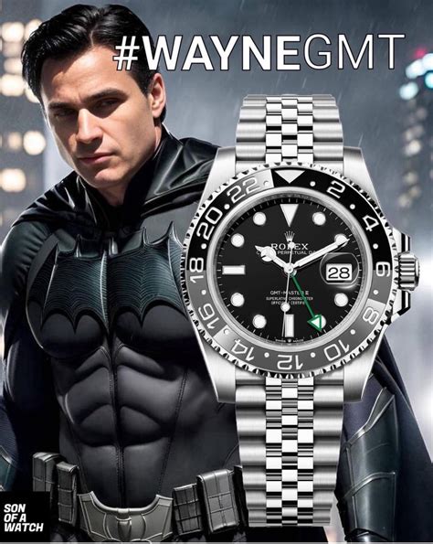 rolex bruce wayne gmt price|Rolex bruce wayne resale price.